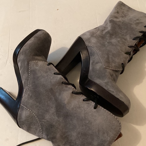 Reed Krakoff Lace Up Boots - Picture 7 of 8